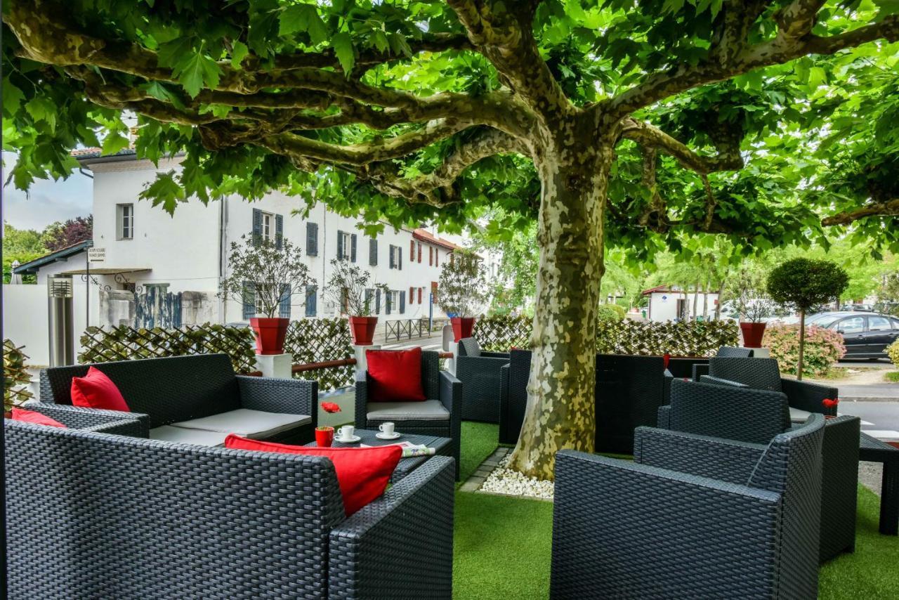 Hotel Auberge L'Estanquet Urt ภายนอก รูปภาพ